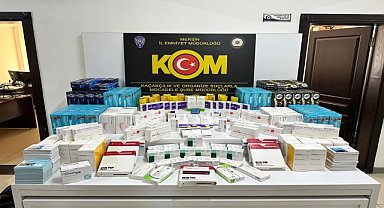 POLİSTEN KAÇAK İLAÇ OPERASYONU