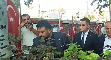 Şehit Kaymakam Saim Bey kabri başında anıldı