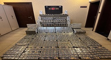 Tırda 9 bin 200 paket kaçak sigara ele geçirildi