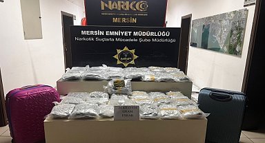 33 kilogram esrar ele geçirildi
