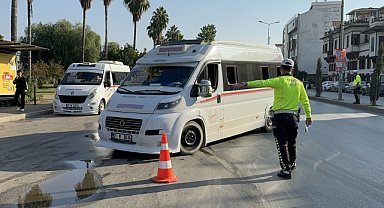 Korna çalan 35 sürücüye para cezası kesti