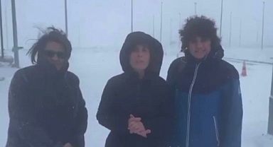 Oya Tekin yolda mahsur kaldı
