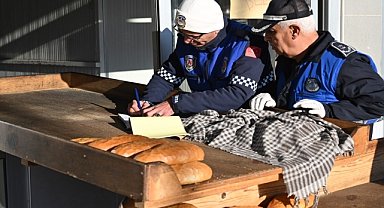 Zabıta ekipleri fırınları denetledi