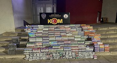 Adana'da 1350 kaçak elektronik sigara ele geçirildi