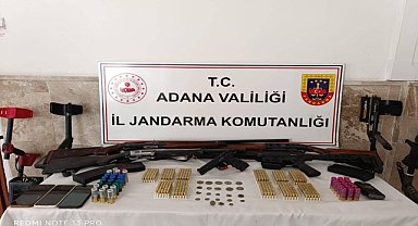 CEYHAN'DA EVDE SİLAH OPERASYONU!