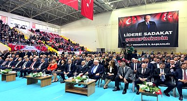 MHP "Bir ve Birlikte Hilal'e Doğru Türkiye" toplantısı