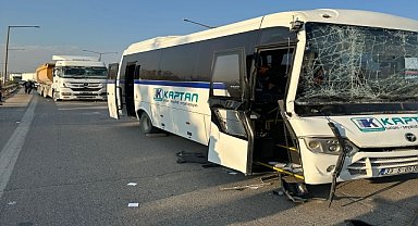 Zincirleme trafik kazasında 5 kişi yaralandı