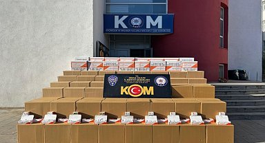 2 milyon 350 bin makaron ele geçirildi
