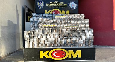 5 bin 50 paket kaçak sigara ele geçirildi