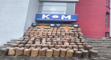 600 kilogram gümrük kaçağı tütün ele geçirildi