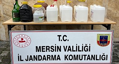85 litre sahte içki ele geçirildi