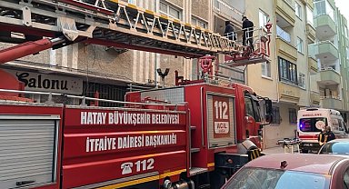91 yaşındaki kadını itfaiye ekipleri kurtardı