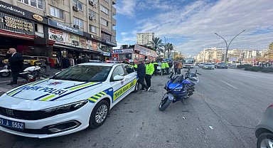 Adana'da dron destekli trafik uygulaması