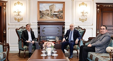 Aytek ve Doğru’dan Köşger’e ziyaret
