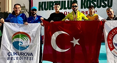 Çukurovalı atletler yeni yıla kupalarla başladı