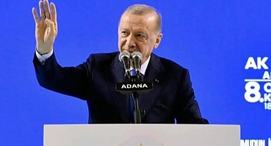 ERDOĞAN: ADANA'YA 922 MİLYARLIK YATIRIM YAPTIK