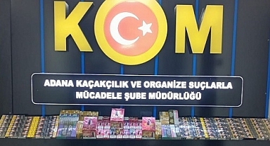 Kaçak sigara bulunan iş yerinin sahibi gözaltına alındı