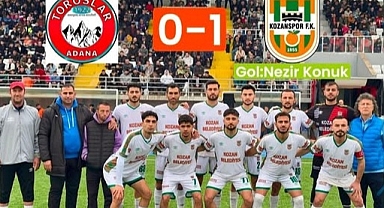 KOZANSPOR DEPLASMANDA GÜLDÜ: 0-1
