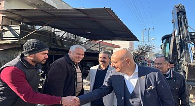 MHP Çukurova İlçe Başkanı Şahin'den esnaf ziyareti