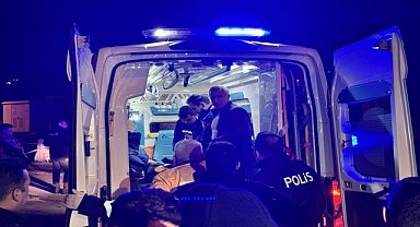 Polis merkezi inşaatına molotofla saldırdı