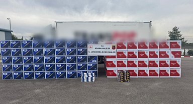 Tırda 5 milyon 600 bin makaron ele geçirildi