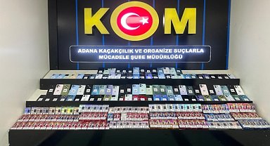 Tırda kaçak 100 cep telefonu ele geçirildi