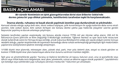 TMMOB Adana Mimarlar Odasından suç duyurusu