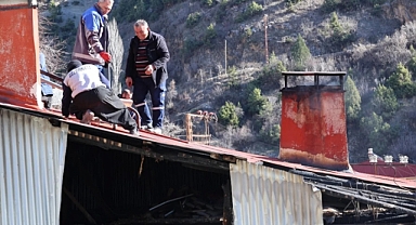 Yeşilbağlar’da yangın
