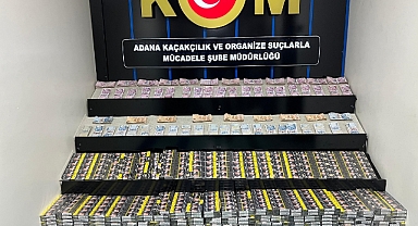 7 bin 335 paket sigara ele geçirildi