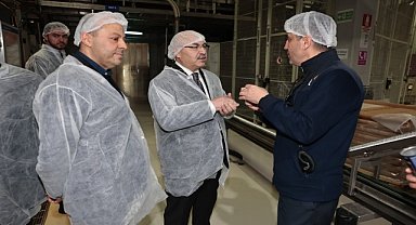 Köşger, sanayi kuruluşlarını ziyaret etti