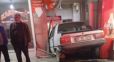 OTOMOBİL FIRINA DALDI