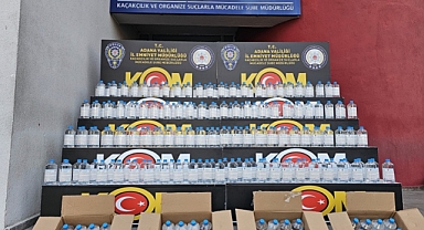 780 litre sahte içki ele geçirildi