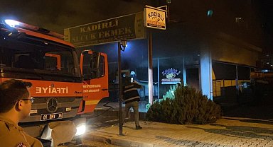 Adana'da iş yerinde çıkan yangın söndürüldü