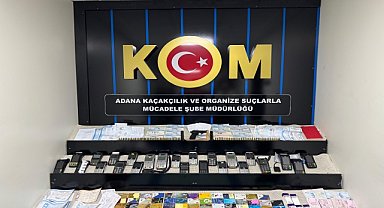 Adana'da tefecilik operasyonu