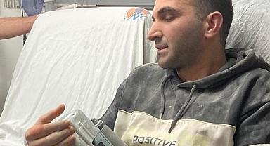 Eli karot makinesine sıkışan işçi yaralandı
