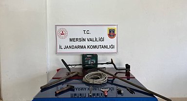 Kaçak kazı yapan 1 kişi suçüstü yakalandı