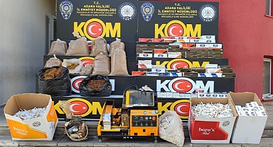 KAÇAK SİGARA VE MAKORONUN ÖNÜNE GEÇİLEMİYOR!