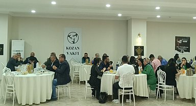 Kozan'da öğrenciler yararına iftar programı düzenlendi