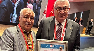 TMOK’TAN ŞANIVAR’A 25.YIL HİZMET ONUR ÖDÜLÜ