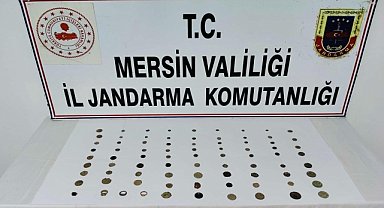 76 sikke ve 4 yüzük ele geçirildi