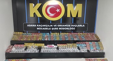 Adana'da kaçakçılık operasyonunda 3 zanlı yakalandı