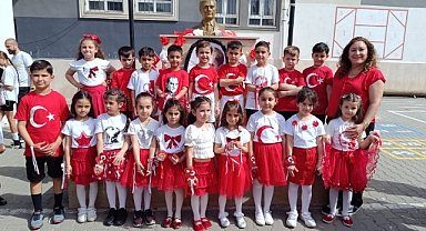 Ana sınıfı öğrencilerinin muhteşem gösterisi