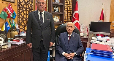 Bahçeli’ye geçmiş olsun ziyareti