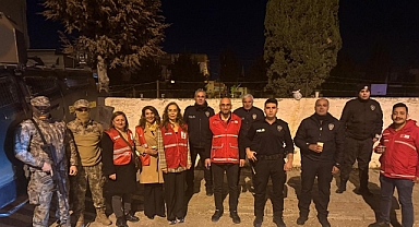 KIZILAY'DAN POLİSLERE ÇORBA İKRAMI