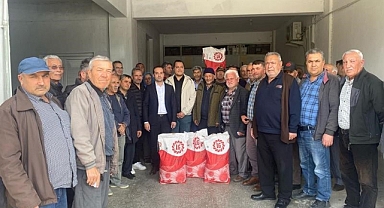 Üreticiye ayçiçeği tohum desteği