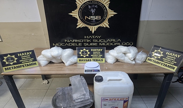 11 kilo 226 gram sentetik uyuşturucu ele geçirildi
