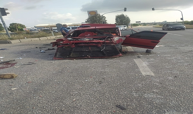 Adana'daki trafik kazasında 4 kişi yaralandı
