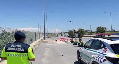 Dron destekli trafik denetimi