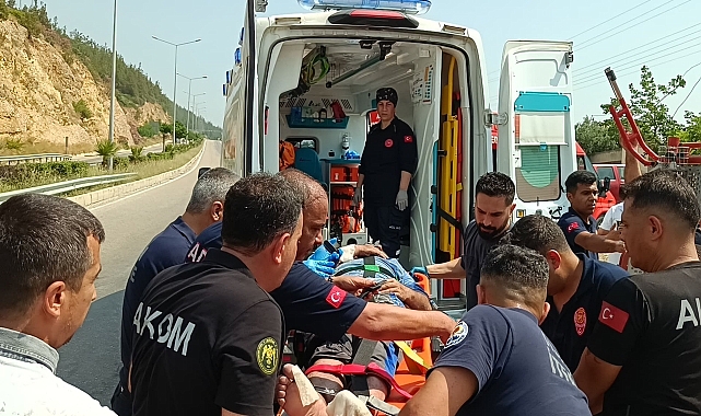 Elektrik akımına kapılan boyacı yaralandı