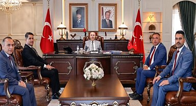 Şahin'den Vali Köşger'e ziyaret